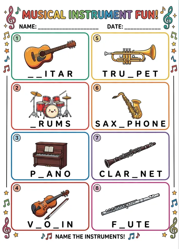 Musical Instrument fun