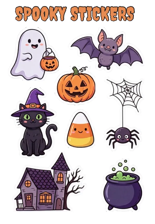 Spooky Stickers