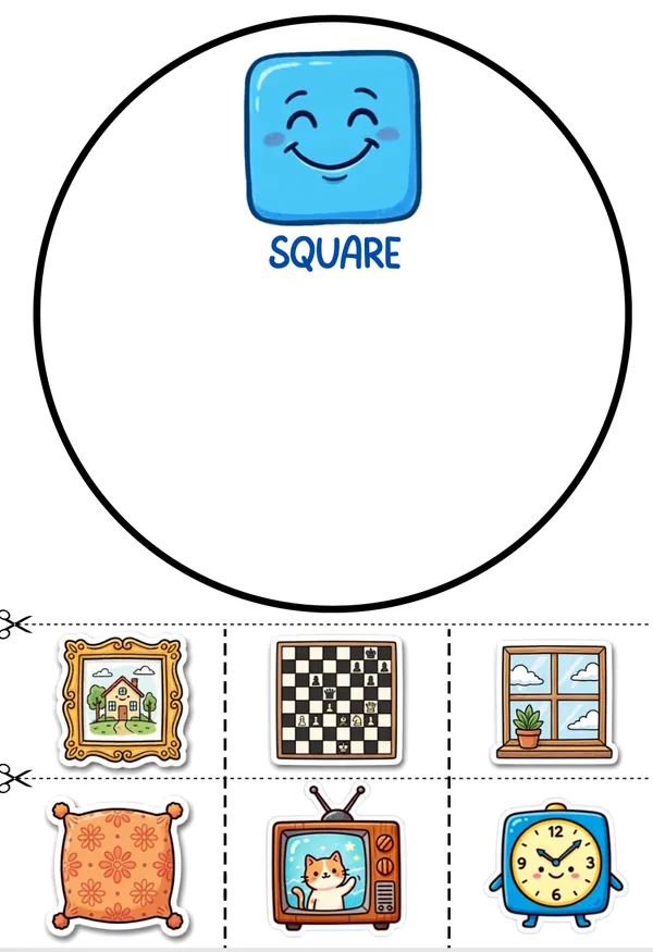 Square Shape Activity